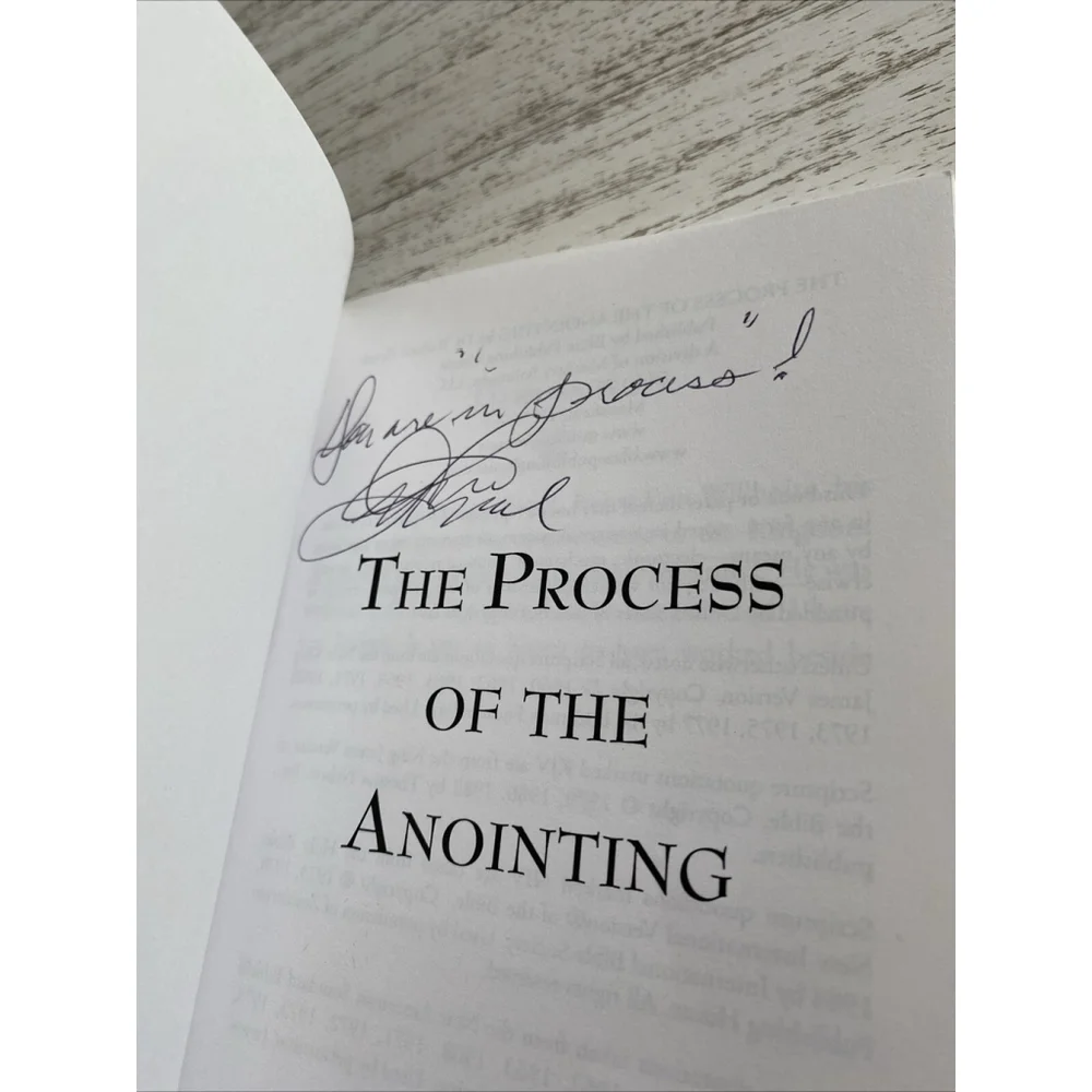 Process of the Anointing by Richard Heard (2008, Trade Paperback)